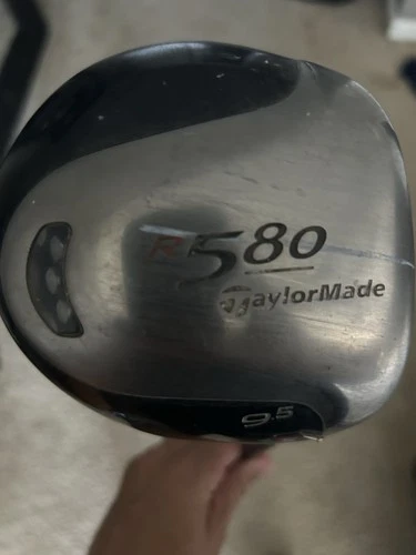 TaylorMade R580 driver, crown and address view